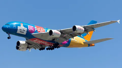 A6-EEU · Airbus A380-861 · LTFM
