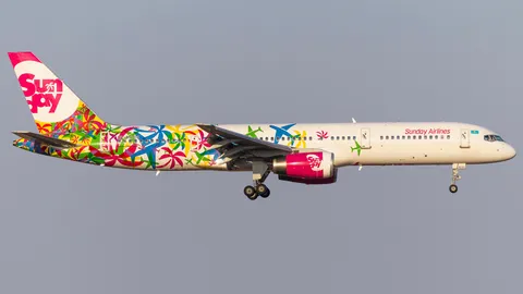 UP-B5703 · Boeing Boeing 757-204 · LTAI