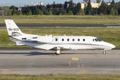 OK-ECR · Cessna 560XL Citation XLS+ · LTBA