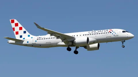 9A-CAI · Airbus A220-371 · LSZH
