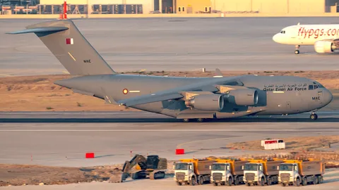A7-MAE · Boeing C-17A Globemaster III · LTBJ