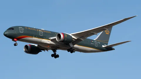 JY-BAG · Boeing 787-8 Dreamliner · EGLL
