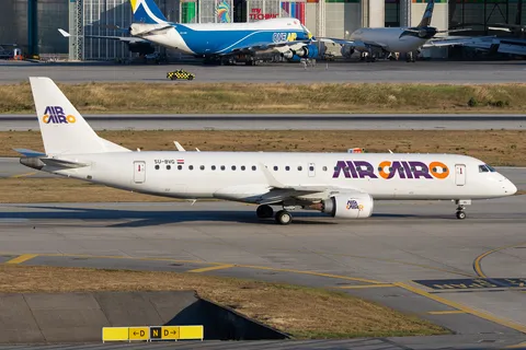 SU-BVG · Embraer E190LR · LTFJ