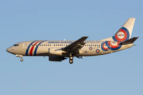JY-JAD · Boeing 737-322 · LTFJ