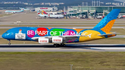 A6-EES · Airbus A380-861 · RKSI