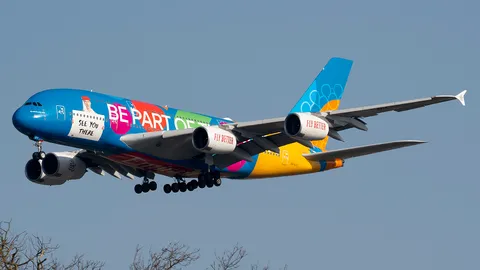 A6-EOT · Airbus A380-861 · EGLL