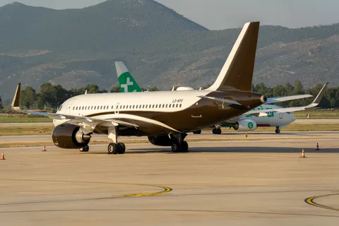 LX-NYX · Airbus A319-153N(CJ) · LTFE