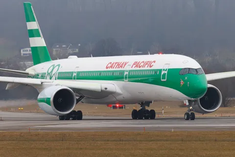 B-LRJ · Airbus A350-941 · LSZH