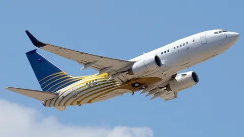 A6-AIN · Boeing 737-7Z5(BBJ) · LTAI