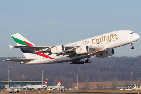 A6-EEX · Airbus A380-861 · LSZH