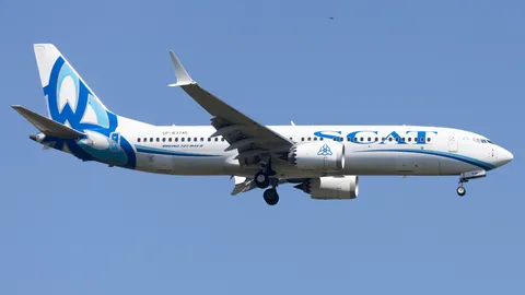 UP-B3745 · Boeing 737 MAX 8 · LTFM