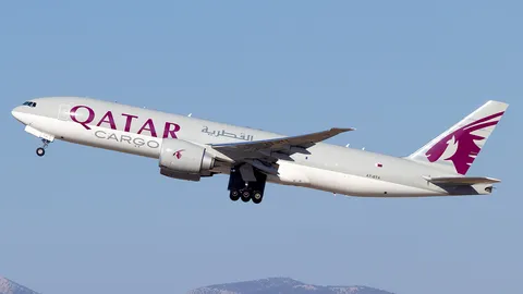A7-BTA · Boeing 777-F · LTBJ
