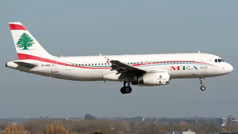 OD-MRN · Airbus A320-232 · EGLL