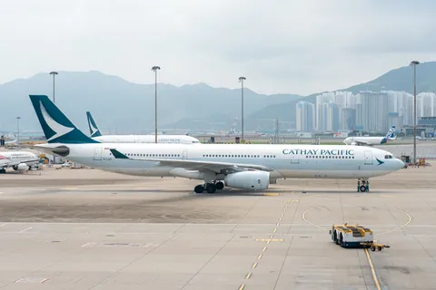 B-LAX · Airbus A330-343 · VHHH