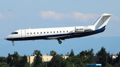 TC-GVN · Bombardier CL-600-2B19 Challenger 850 · LTBA